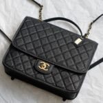 Black Grained Leather