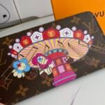 Louis Vuitton M60017 Zippy Wallet 19cm Limited Edition Silkscreen Monogram Canvas 32