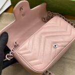 Gucci GG Marmont Super Mini Bag 16.5cm Tonal Ceramic Hardware Edition 33