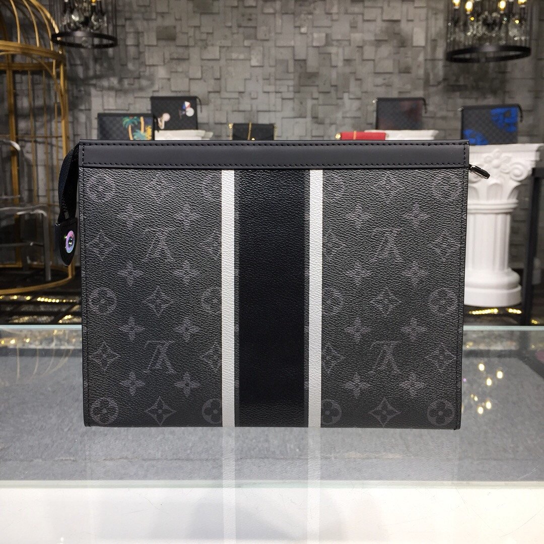 Louis Vuitton Pochette Voyage MM 27cm Graphic & Special Edition Canvas 5 Styles 35