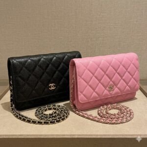 CHANEL Classic Wallet On Chain WOC 19cm Hass Caviar Leather