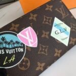 Louis Vuitton M60017 Zippy Wallet 19cm Limited Edition Silkscreen Monogram Canvas 4