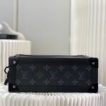 Louis Vuitton Soft Trunk in Monogram Eclipse Canvas Virgil Abloh Edition Unisex Crossbody Bag 25cm 4