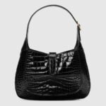 Gucci Jackie 1961 Small Shoulder Bag 27.5cm Premium Croc-Effect Leather 4