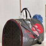 Louis Vuitton x NBA Keepall Bandoulière 50 Championship Jacket Edition Embossed Leather Travel Bag 55cm 5