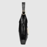 Gucci Jackie 1961 Small Shoulder Bag 27.5cm Premium Croc-Effect Leather 5