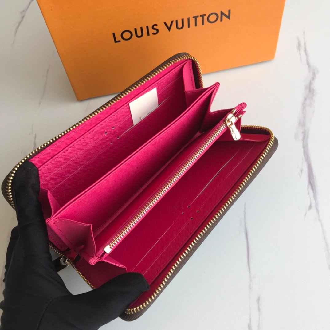 Louis Vuitton M60017 Zippy Wallet 19cm Limited Edition Silkscreen Monogram Canvas 6