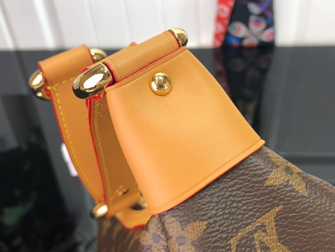Louis Vuitton Vintage Tikal GM “Golden Bean” Monogram Canvas Shoulder Bag 30cm 6