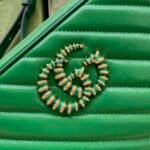 Gucci GG Marmont Torchon Quilted Leather Camera Bag 24cm Italian Original Factory Leather 6