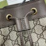 Gucci Ophidia Mini Bucket Bag GG Supreme Canvas with Signature Web Stripe 6