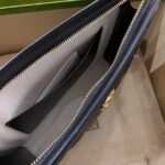 Gucci GG Matelassé Leather Clutch Pouch 26cm Black 7