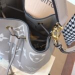 Louis Vuitton NéoNoé Bucket Bag 26cm Dove Grey Giant Monogram 7