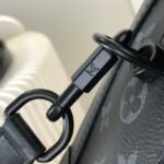 Louis Vuitton Soft Trunk in Monogram Eclipse Canvas Virgil Abloh Edition Unisex Crossbody Bag 25cm 8