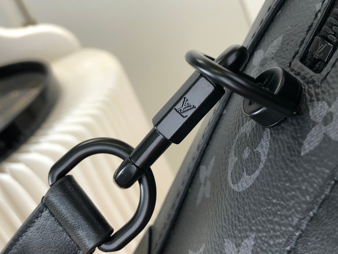 Louis Vuitton Soft Trunk in Monogram Eclipse Canvas Virgil Abloh Edition Unisex Crossbody Bag 25cm 8