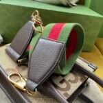 Gucci Retro Mini Tote Bag 16 Jumbo GG Canvas with Web Strap 9