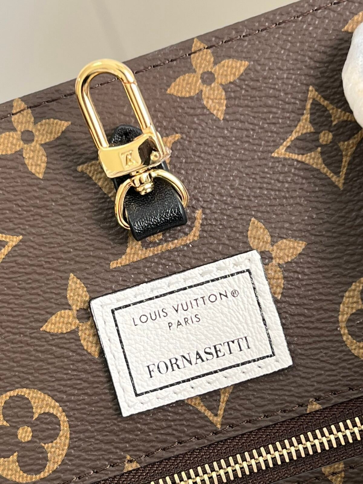 Louis Vuitton x Fornasetti OnTheGo MM Tote Bag 35cm Architettura Matte Calfskin Leather 9