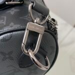Louis Vuitton Keepall XS Monogram Eclipse – Classic Black Mini Duffle Bag 21cm 9
