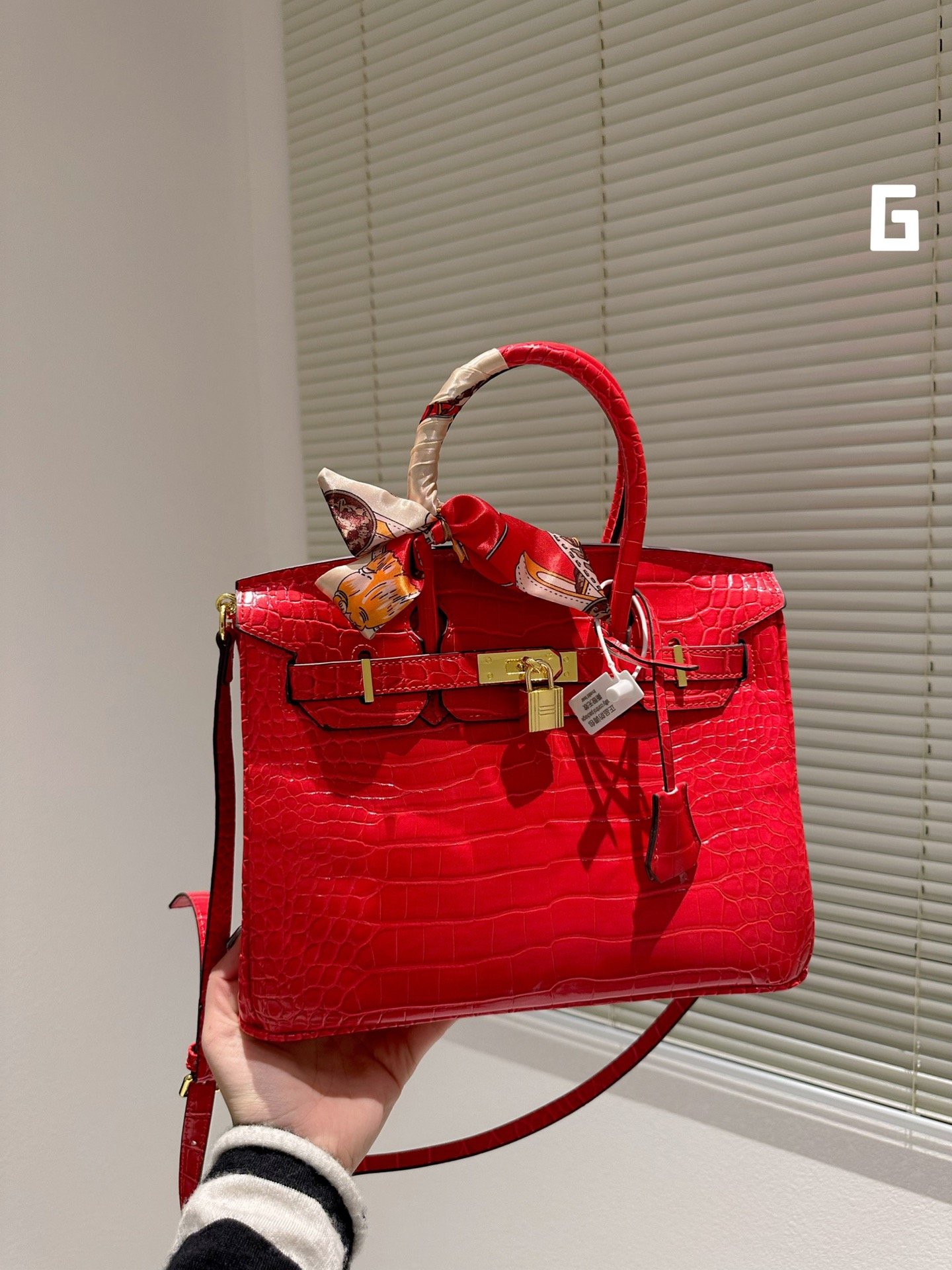 Hermès Birkin 30cm Handbag Premium Exotic Leather 3 Colors Black/Red/Brown 1