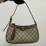 Gucci Ophidia Small Shoulder Bag 25cm GG Supreme Canvas Underarm Bag
