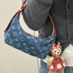 Louis Vuitton Hills Pochette in Monogram Denim Shoulder Bag 18.5cm A Contemporary Icon of Casual Luxury 10