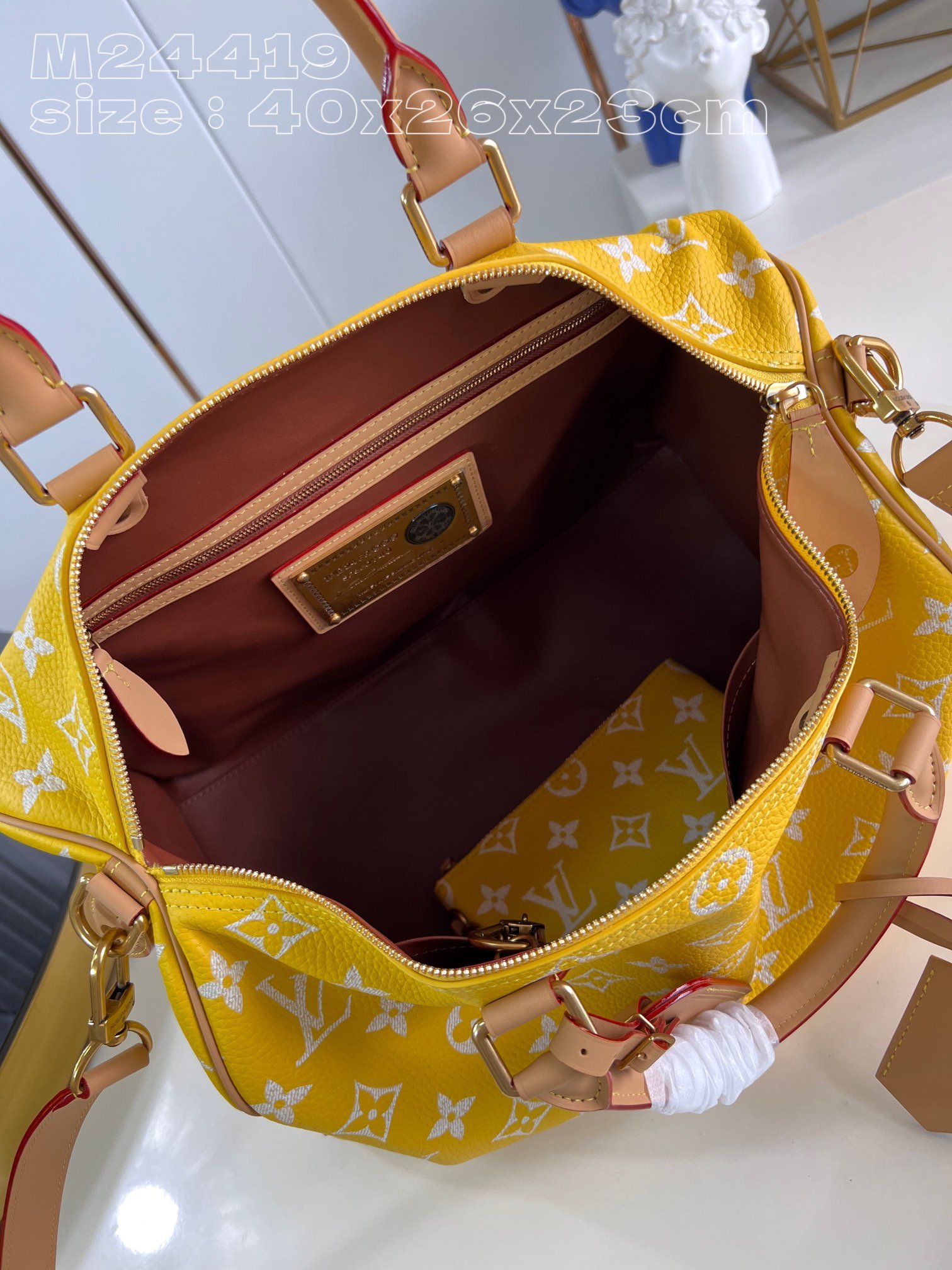 Louis Vuitton Pharrell Williams Speedy Bandoulière 40 Travel Bag A New Era of Monogram Luxury 11