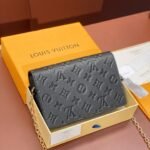 Louis Vuitton Monogram Empreinte Leather Chain Wallets The Ultimate Fusion of Heritage and Modern Elegance 11
