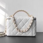 Chanel Signature Letter Handle Vanity Case 17cm Upgraded Caviar Leather Edition 14