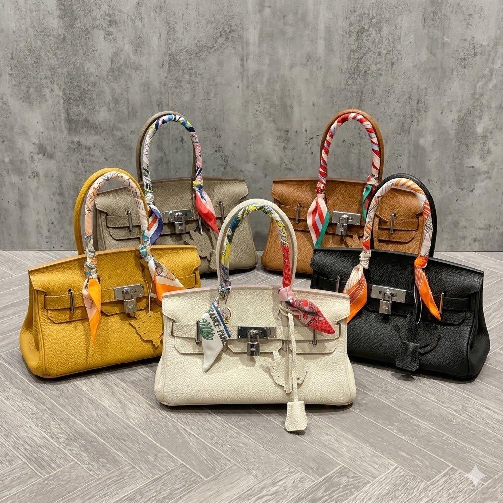 Hermès Birkin-Style Handbag 30cm Togo Leather 5 Colors The Ultimate Handle Bags 14
