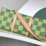 Louis Vuitton Keepall Bandoulière 45 Travel Bag 45cm The Giant Damier Pastel Collection 14