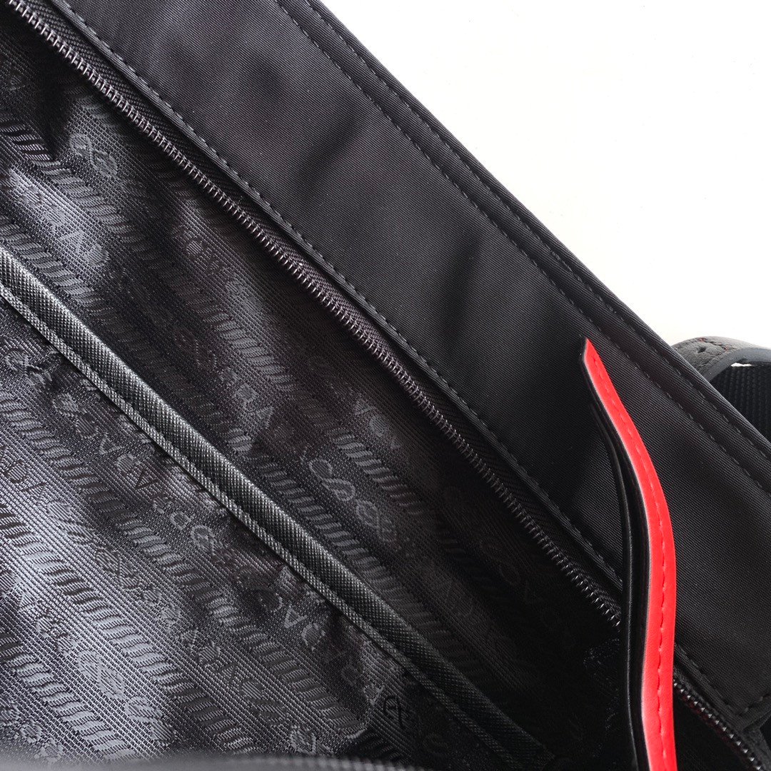 Prada Studded Nylon Tote Bag 34cm The Ultimate Fusion of Edgy Sophistication and Utility 17