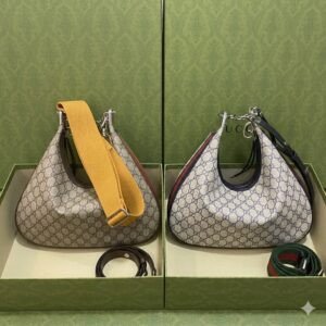 Gucci G+Attache Multi-Functional Crescent Bag 35cm Available in 2 Styles & 1 Size