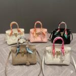 Hermès 25cm Birkin-Style Exotic Crocodile Embossed Leather Handbag Luxury Celebrity Edition 5 Colors 23