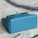 Hermès 24/24 Mini Bag in Evercolor & Swift Calfskin KELLY 2424 Convertible Handbag 21cm Colors 27