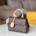 Louis Vuitton Cluny Mini Monogram Handbag 20cm The Perfect Intersection of Structured Elegance and Modern Street Style 3