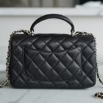CHANEL 2022P Limited Edition Mini CF Top Handle Bag with 3D Lion Charm 3