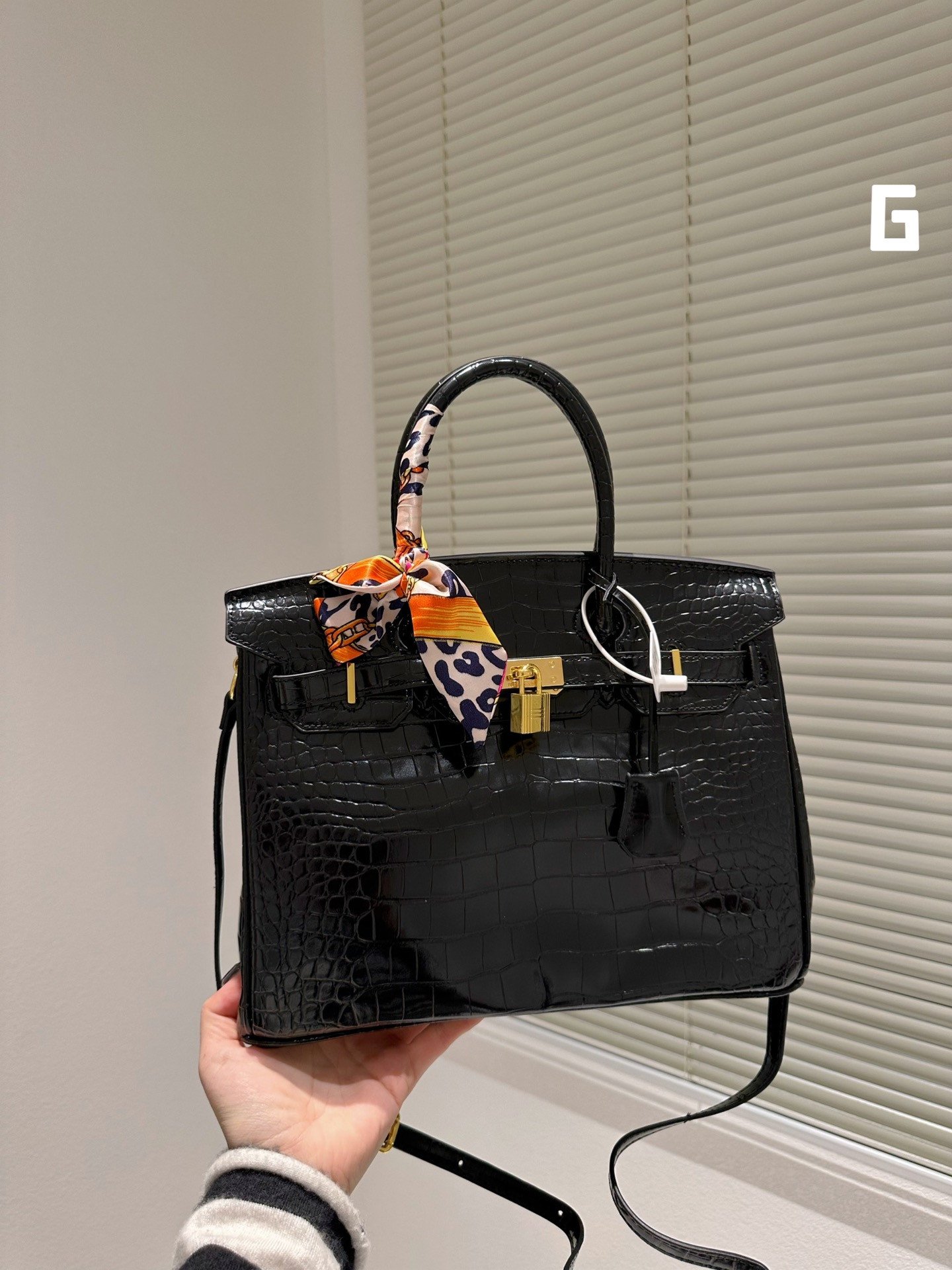 Hermès Birkin 30cm Handbag Premium Exotic Leather 3 Colors Black/Red/Brown 3