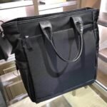 Prada Men’s Premium Re-Nylon Tote Bag Luxury Business & Travel Handbag with Saffiano Leather Trim 3