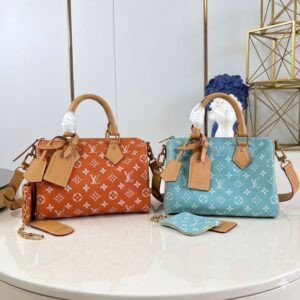 Louis Vuitton Speedy Bandoulière 25 Monogram Leather Handbag Pharrell Williams Signature Edition