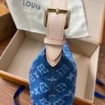 Louis Vuitton Hills Pochette in Monogram Denim Shoulder Bag 18.5cm A Contemporary Icon of Casual Luxury 4