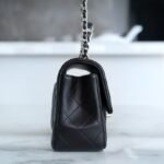 Chanel 23K Autumn/Winter Mini Classic Flap Bag 20cm The “Double C” Top Handle in Premium Quilted Leather 4