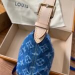 Louis Vuitton Hills Pochette in Monogram Denim Shoulder Bag 18.5cm A Contemporary Icon of Casual Luxury 5