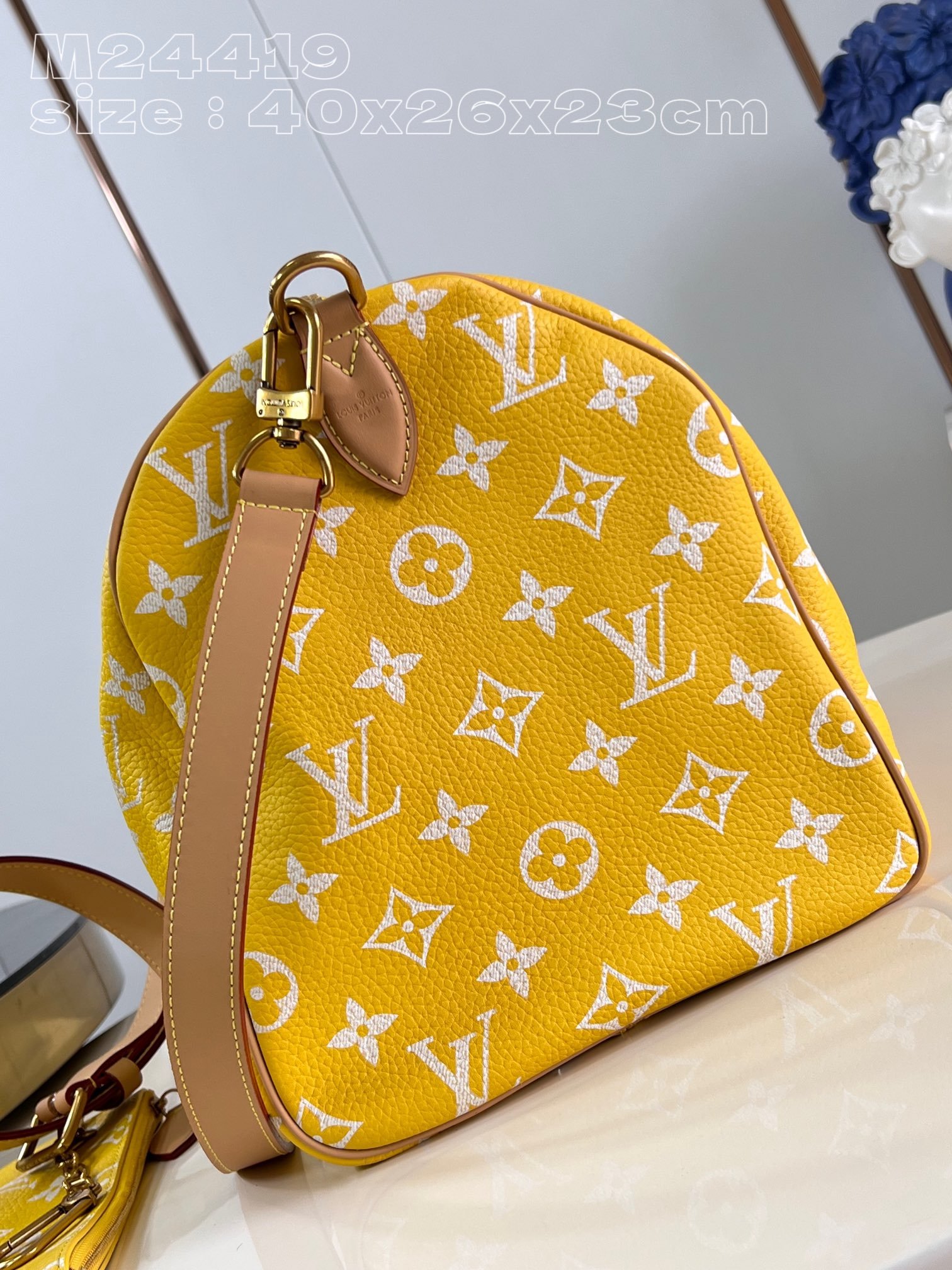 Louis Vuitton Pharrell Williams Speedy Bandoulière 40 Travel Bag A New Era of Monogram Luxury 5