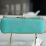 Chanel 22P “King of Bags” Iridescent Gradient Mini CF Top Handle Bag Summer Edition 20cm Shoulder Bag 6