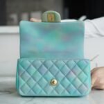 Chanel 22P “King of Bags” Iridescent Gradient Mini CF Top Handle Bag Summer Edition 20cm Shoulder Bag 7