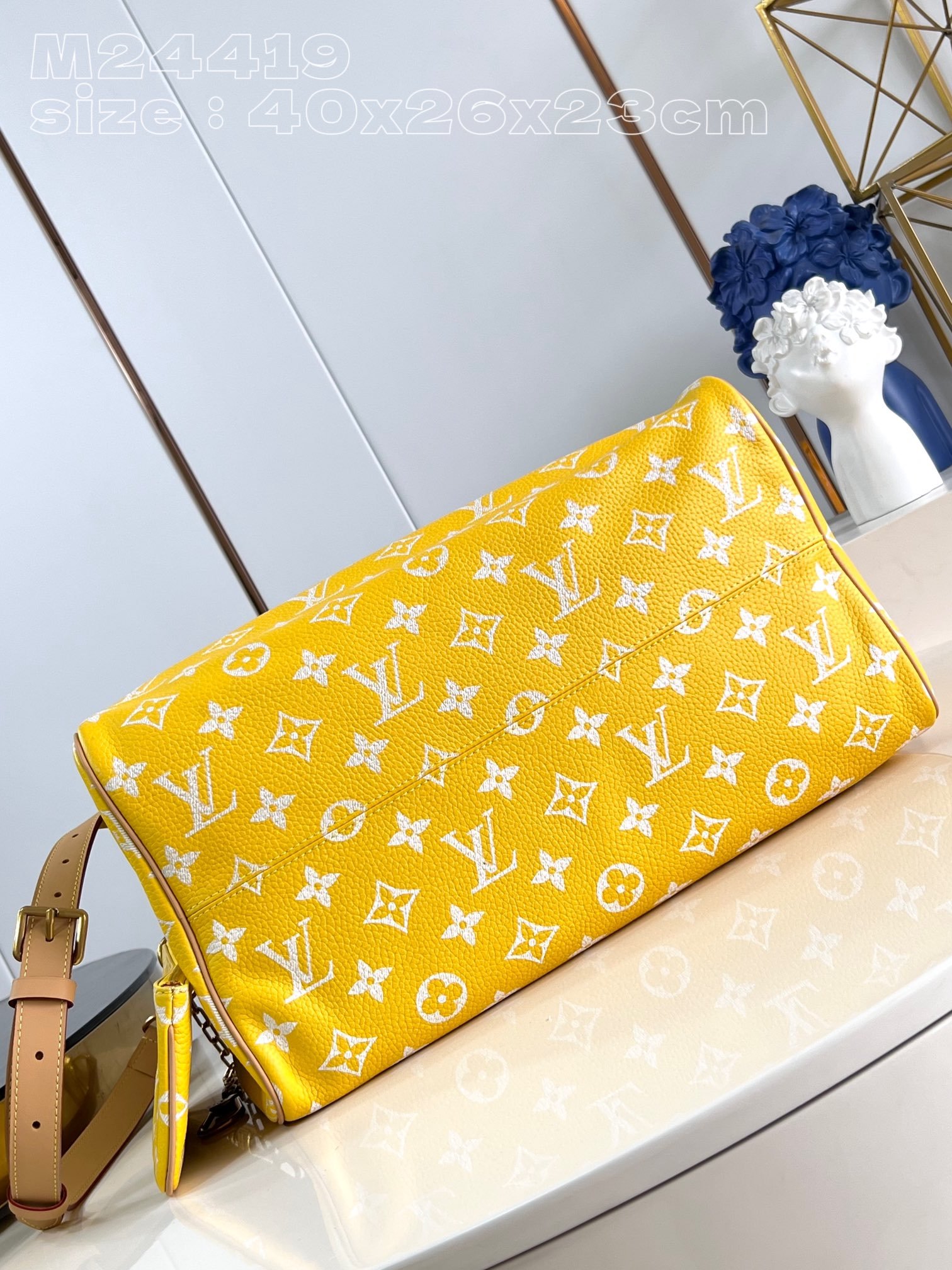 Louis Vuitton Pharrell Williams Speedy Bandoulière 40 Travel Bag A New Era of Monogram Luxury 8