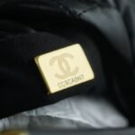 Chanel 23P Mini 22 Bag 17x16x7cm Black Quilted Lambskin with Candy Charms Luxury Crossbody Pouch 8