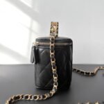 Chanel Signature Letter Handle Vanity Case 17cm Upgraded Caviar Leather Edition 8