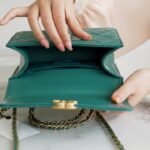 Chanel 2021 Métiers d’Art Collection Mini Flap Bag 19cm Smooth Calfskin with Double Adjustable Golden Balls 8