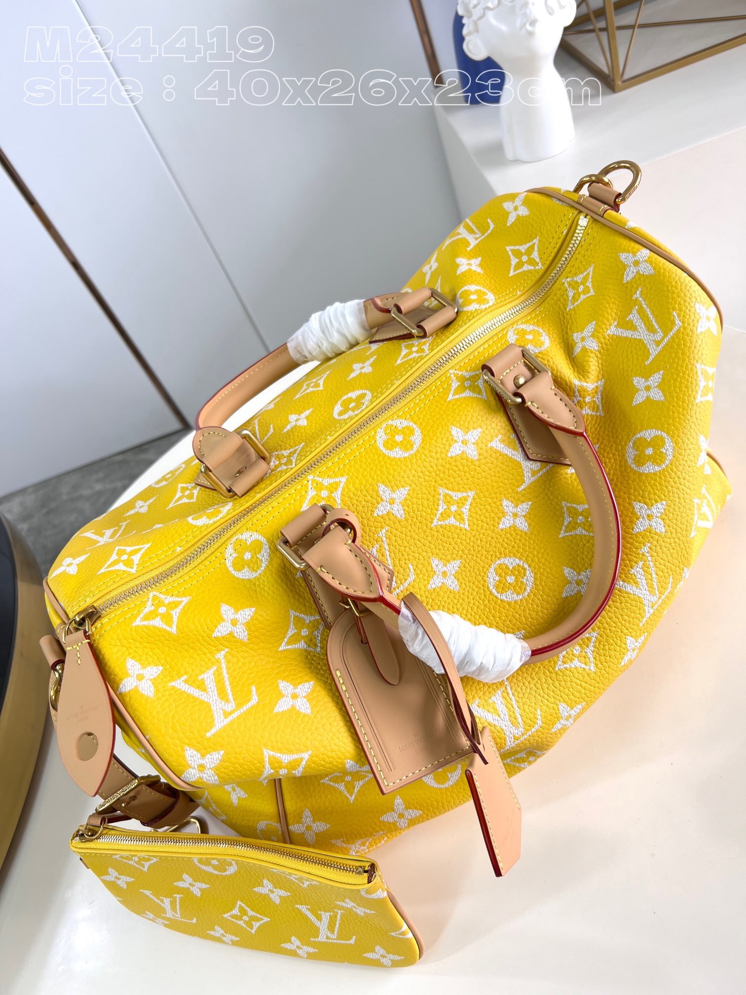 Louis Vuitton Pharrell Williams Speedy Bandoulière 40 Travel Bag A New Era of Monogram Luxury 9