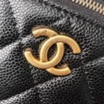 Chanel Signature Letter Handle Vanity Case 17cm Upgraded Caviar Leather Edition 9
